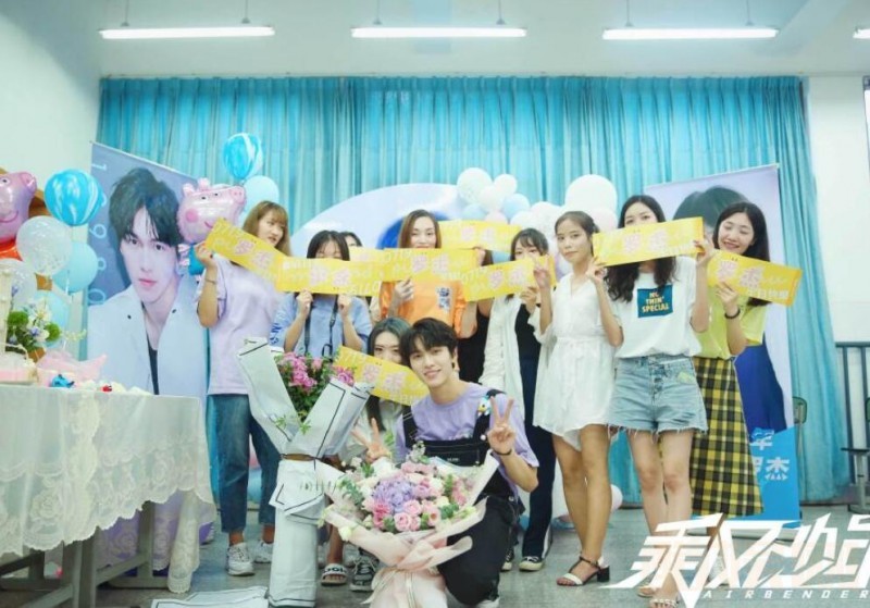 乘风少年片场照