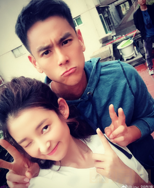 刘亦淳《紧急救援》片场照