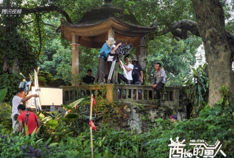 酋长的男人片场照