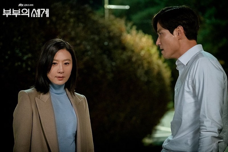 韩剧《夫妻的世界》朴仁奎之死成谜，李泰伍池善雨互相辩解