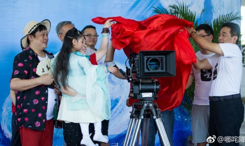 哪吒降妖记剧照哪吒降妖记开机发布会