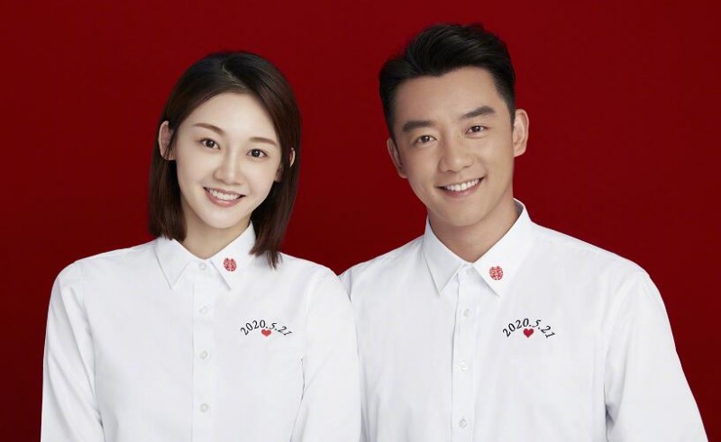 有一种惊艳叫苗苗穿上婚纱裙，清纯又干净，郑恺真的娶到宝了