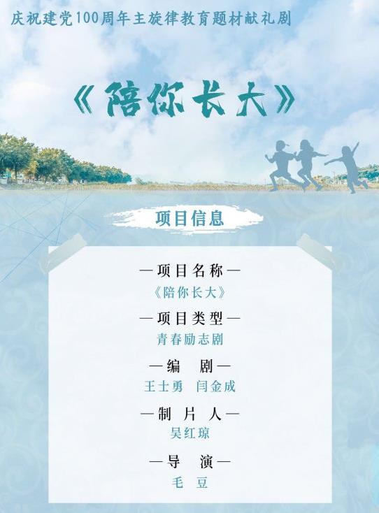 陪你长大海报