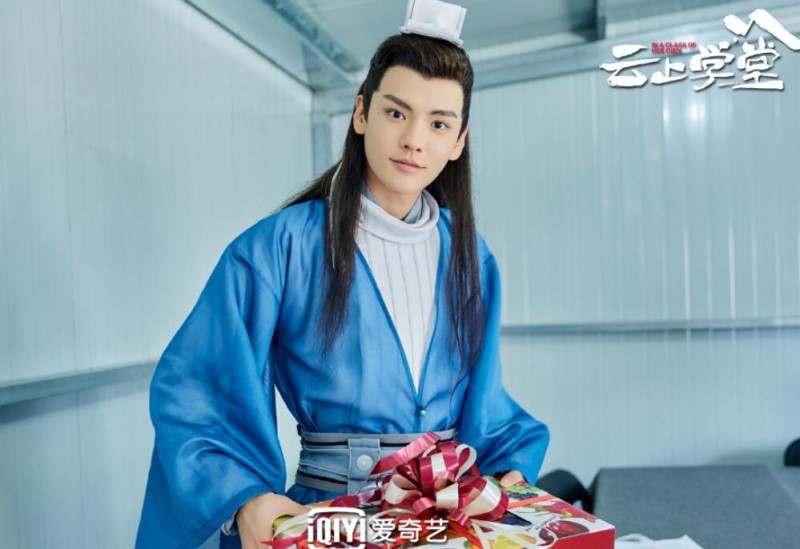 漂亮书生片场照