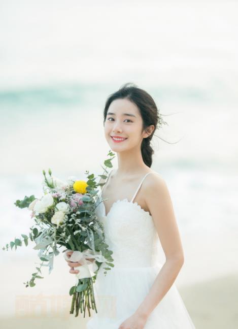 范诗然婚纱照写真