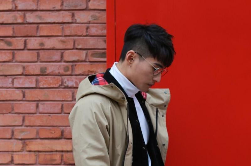 黄雨权街拍大片