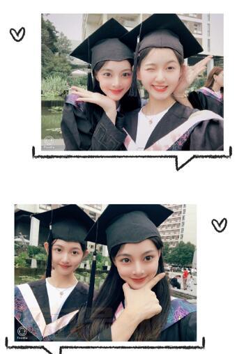 季美含毕业照