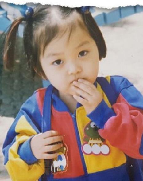 金澯美童年照