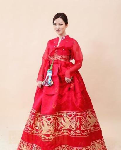 林珠银韩服写真