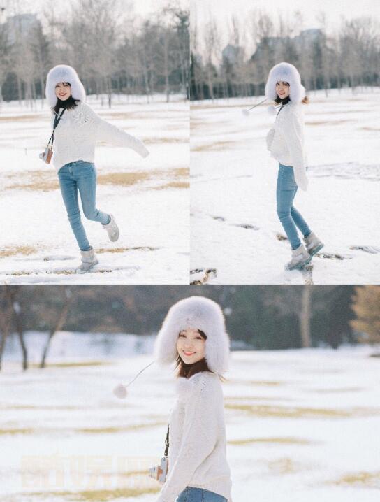 李心博冬日街拍