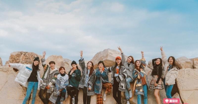 李紫婷甜美自拍照