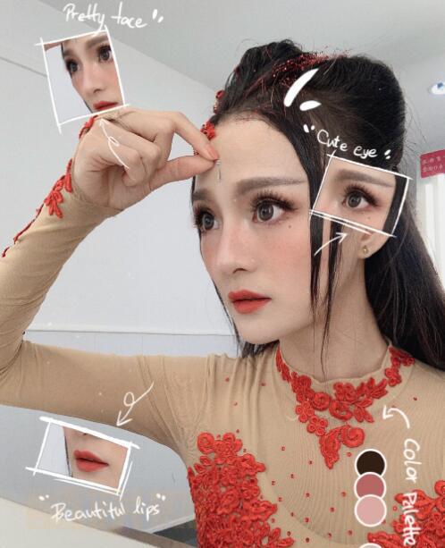 骆文博幕后片场照