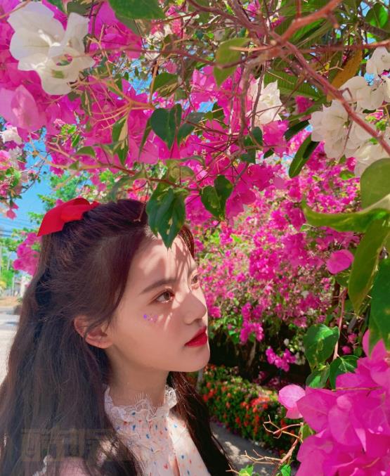 孙珍妮户外写真