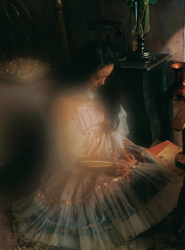 孙珍妮油画风写真