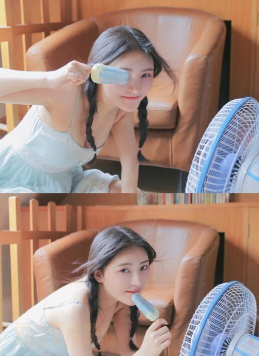 杨伊墨少女系写真